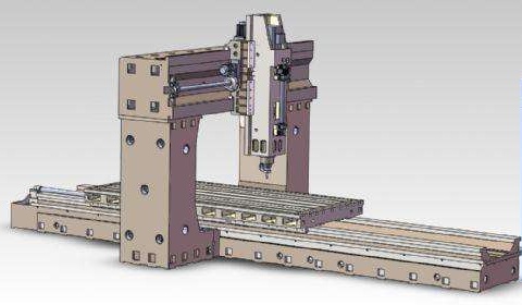 龍門加工中心結構