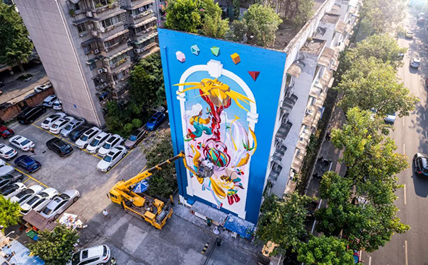 立邦“為愛上色”首款數(shù)字藏品《宇宙八音盒》落地成都！