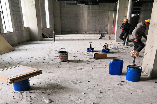 地面空鼓注漿修補用什么材料?