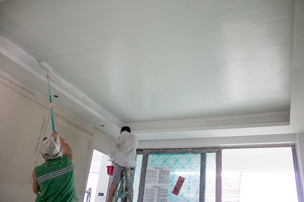 天花板刷乳膠漆嗎?